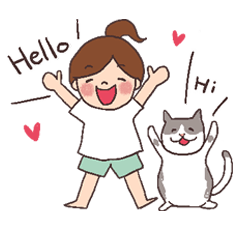 Alison and Meow 's simple daily