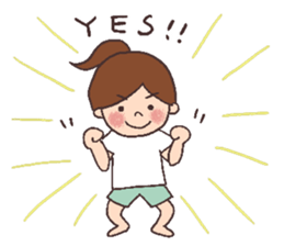 Alison and Meow 's simple daily sticker #11723650