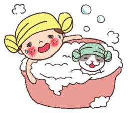 Alison and Meow 's simple daily sticker #11723658