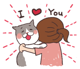 Alison and Meow 's simple daily sticker #11723660