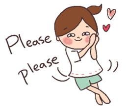 Alison and Meow 's simple daily sticker #11723668