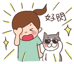 Alison and Meow 's simple daily sticker #11723669