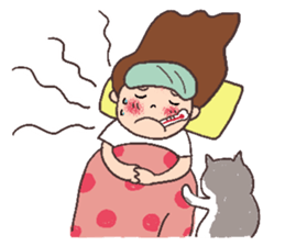 Alison and Meow 's simple daily sticker #11723677