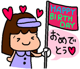 Golf Playing Girl 2 sticker #11723862