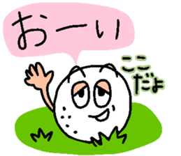 Golf Playing Girl 2 sticker #11723884