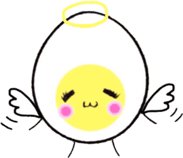 Cute Egg-chan sticker #11724777