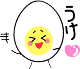 Cute Egg-chan sticker #11724781