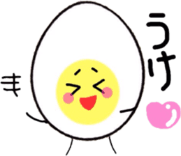 Cute Egg-chan sticker #11724781