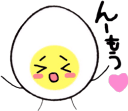 Cute Egg-chan sticker #11724794