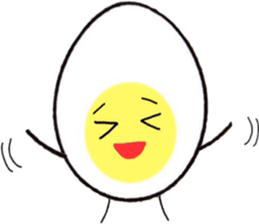 Cute Egg-chan sticker #11724795