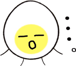 Cute Egg-chan sticker #11724796