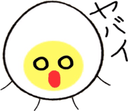 Cute Egg-chan sticker #11724801