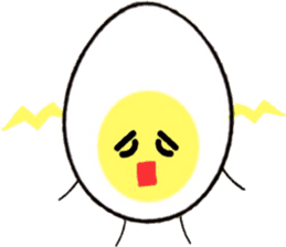 Cute Egg-chan sticker #11724803