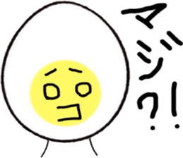 Cute Egg-chan sticker #11724811