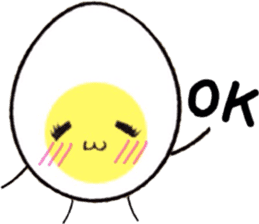 Cute Egg-chan sticker #11724813