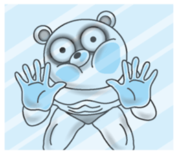 Lack of sleep of Bear sticker #11725151