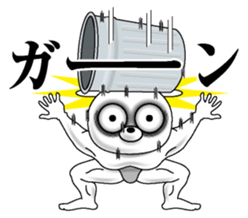 Lack of sleep of Bear sticker #11725165