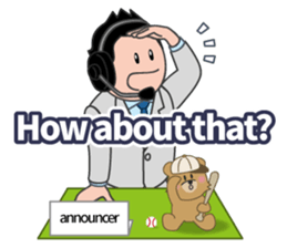 Baseball Stickers 3 "simple" USA ver. sticker #11725389