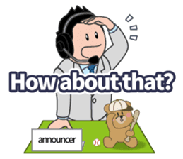 Baseball Stickers 3 "simple" USA ver. sticker #11725389