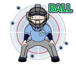 Baseball Stickers 3 "simple" USA ver. sticker #11725392