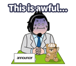 Baseball Stickers 3 "simple" USA ver. sticker #11725393