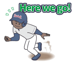 Baseball Stickers 3 "simple" USA ver. sticker #11725394