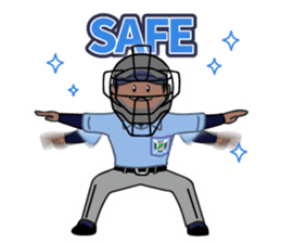 Baseball Stickers 3 "simple" USA ver. sticker #11725400