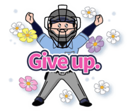 Baseball Stickers 3 "simple" USA ver. sticker #11725408