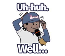 Baseball Stickers 3 "simple" USA ver. sticker #11725409