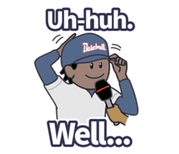 Baseball Stickers 3 "simple" USA ver. sticker #11725409