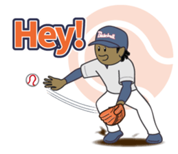 Baseball Stickers 3 "simple" USA ver. sticker #11725411