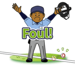 Baseball Stickers 3 "simple" USA ver. sticker #11725412