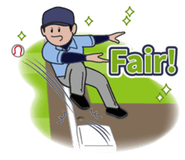 Baseball Stickers 3 "simple" USA ver. sticker #11725416