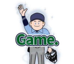 Baseball Stickers 3 "simple" USA ver. sticker #11725421