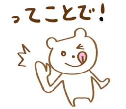 Toyama Bear2 sticker #11725605