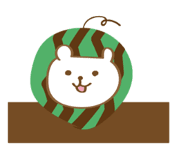 Toyama Bear2 sticker #11725622