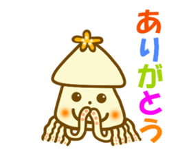 Osumi chan of squid sticker #11726429