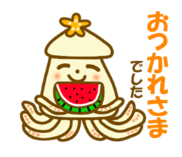 Osumi chan of squid sticker #11726433