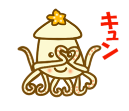 Osumi chan of squid sticker #11726454