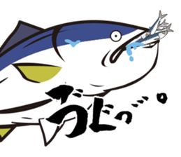 Sea fishing sticker #11726573