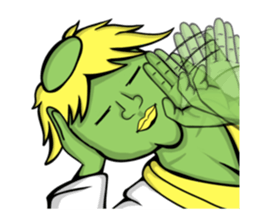 India go without feel kappa sticker #11727201