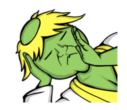 India go without feel kappa sticker #11727214