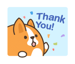 Belly Corgi sticker #11727594