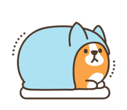 Belly Corgi sticker #11727612