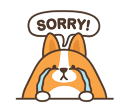 Belly Corgi sticker #11727618