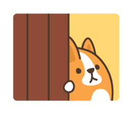 Belly Corgi sticker #11727623