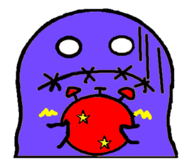 Daily grotesque ghost sticker #11728111