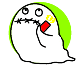 Daily grotesque ghost sticker #11728131