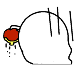 Daily grotesque ghost sticker #11728134