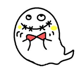 Daily grotesque ghost sticker #11728140